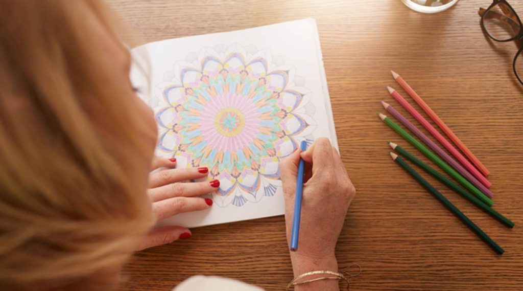 anxiety coloring book