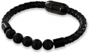 mens anxiety bracelet natural stones